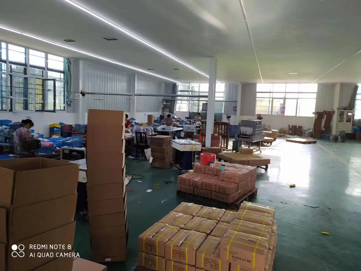 Hangzhou Zhenrong Import and Export Co., Ltd fabriek productielijn