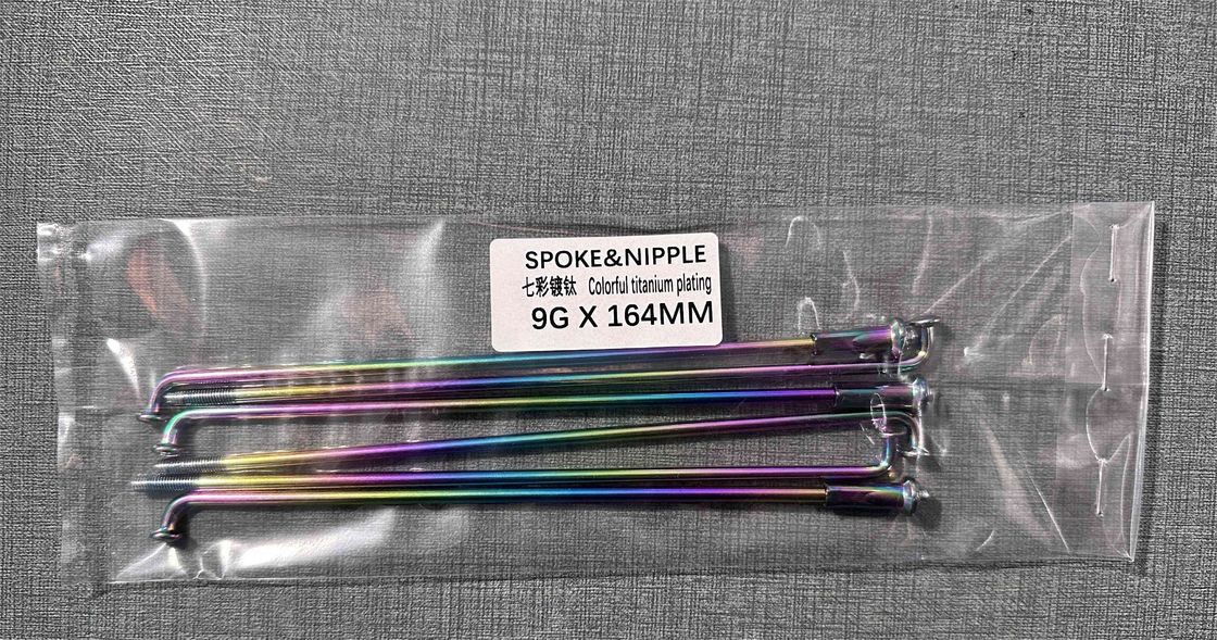 Hoge treksterkte motorfiets spaken en tepels kleur Titan